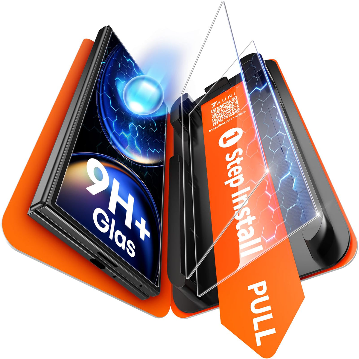 TAURI 2 Pack for Samsung Galaxy Z Fold 8 Ultra Privacy Screen Protector