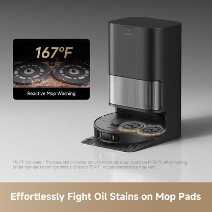 DREAME L40s Ultra AE Robot Vacuum and Mop, Self Emptying & Auto Refill