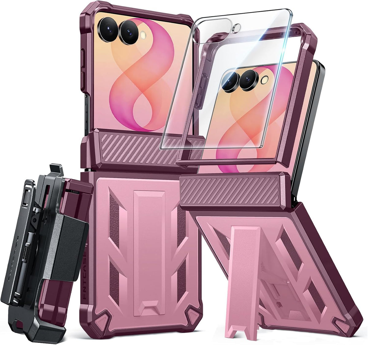 FNTCASE for Google Pixel 11 Pro XL Case with Built-in Screen Protector