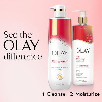 Olay Super Serum Hand & Body Lotion, Luminous & Resilient Skin, 17 fl oz