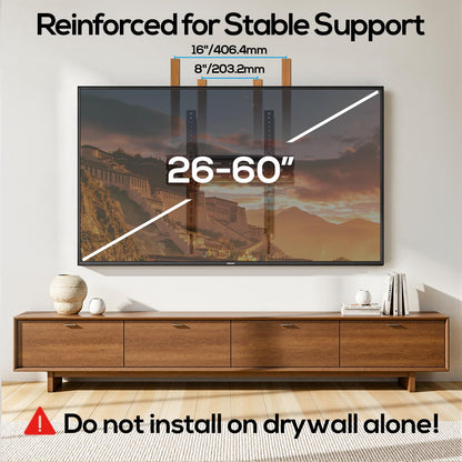 Fixed TV Wall Mount Bracket for 50 55 65 70 75 85 86 Inch TVs
