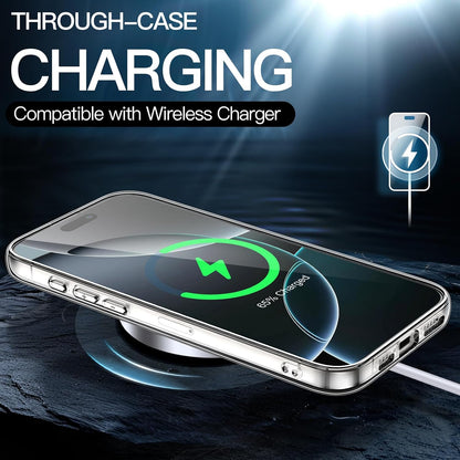 JETech Case for iPhone 16, Anti-Yellowing, Clear