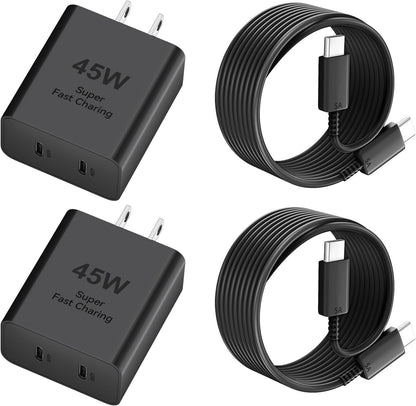 Phone 18 17 Pro Max Charger Fast Charging 45W USBC Phone Duo Fast Charger