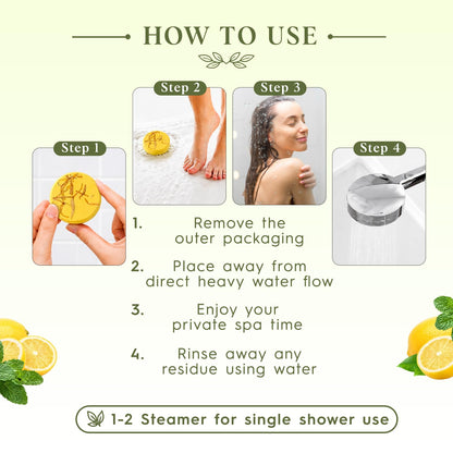 SWCANDY Sandalwood Shower Steamers 8 Pack, Home Spa Self Care