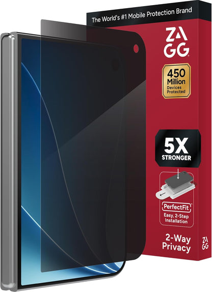 ZAGG Glass Elite Privacy Screen Protector for iPhone 17 Pro Max