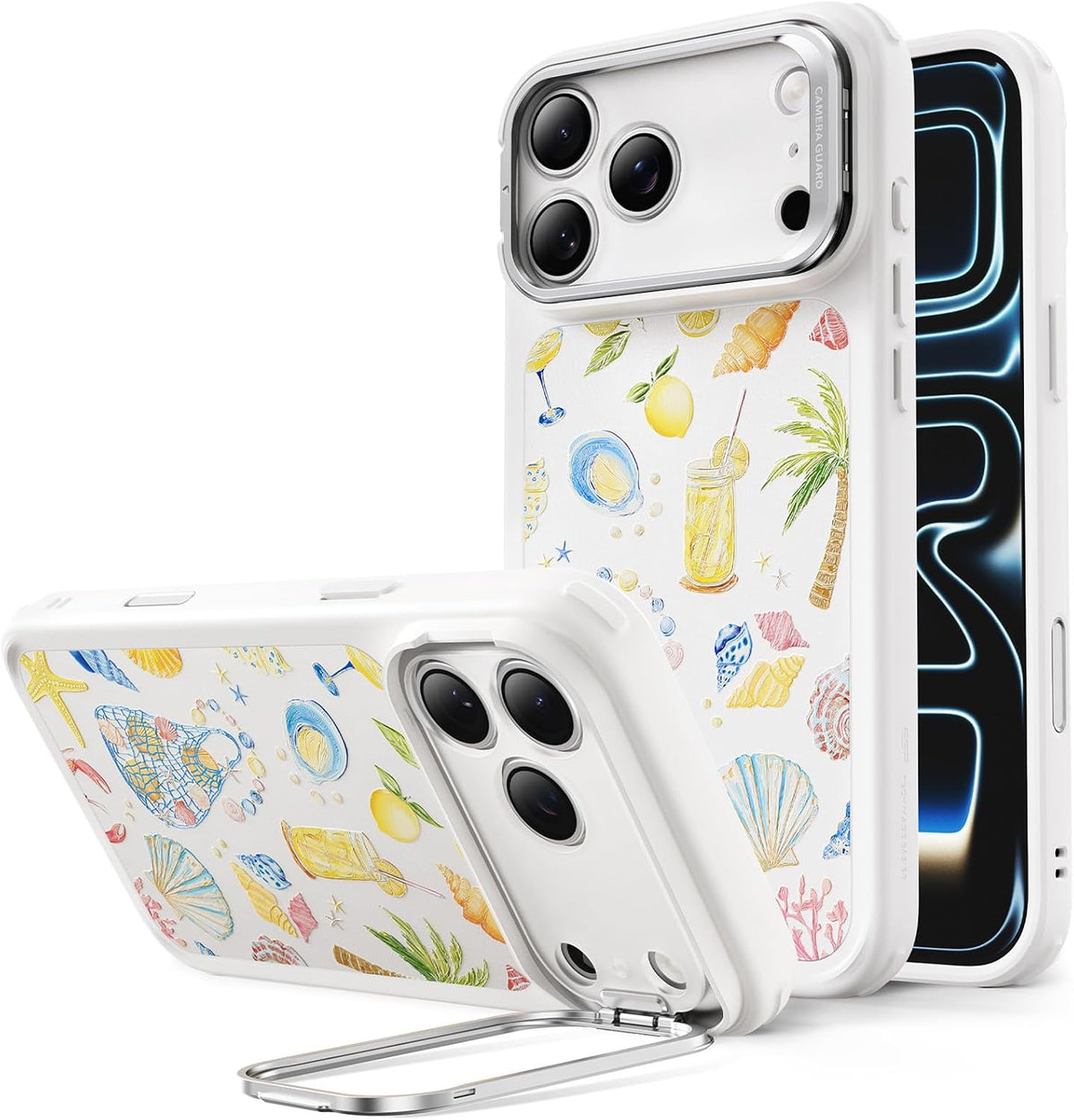 ESR Classic Hybrid for iPhone 18 Pro Max/17 Pro Max Case with Flex Stand