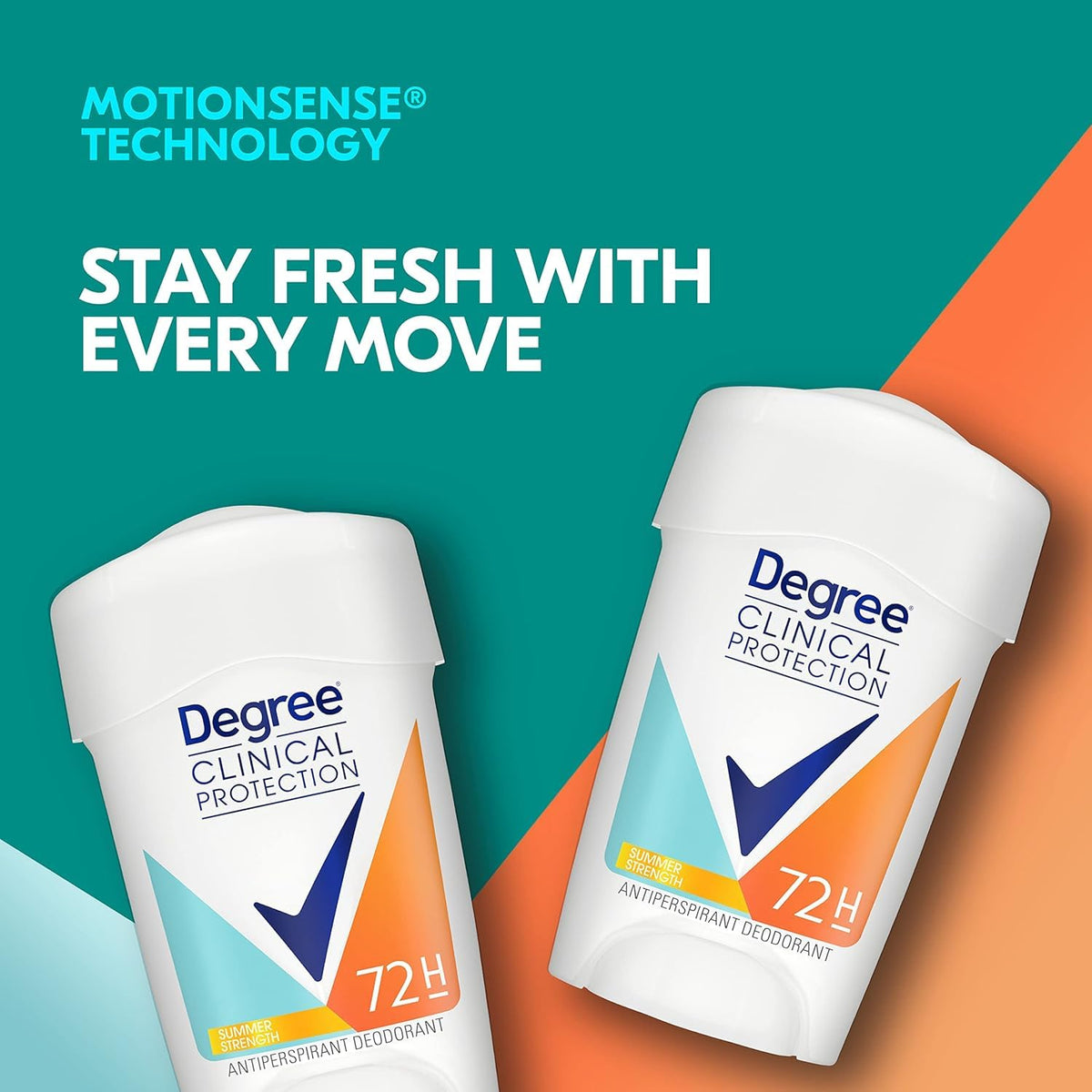 Degree Advanced Protection Antiperspirant Deodorant Vanilla & Jasmine 2.6oz