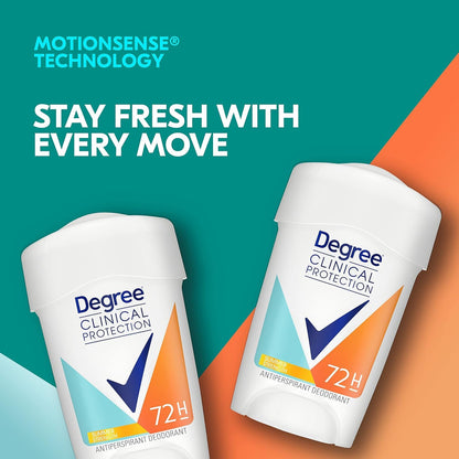 Degree Advanced Protection Antiperspirant Deodorant Vanilla & Jasmine 2.6oz