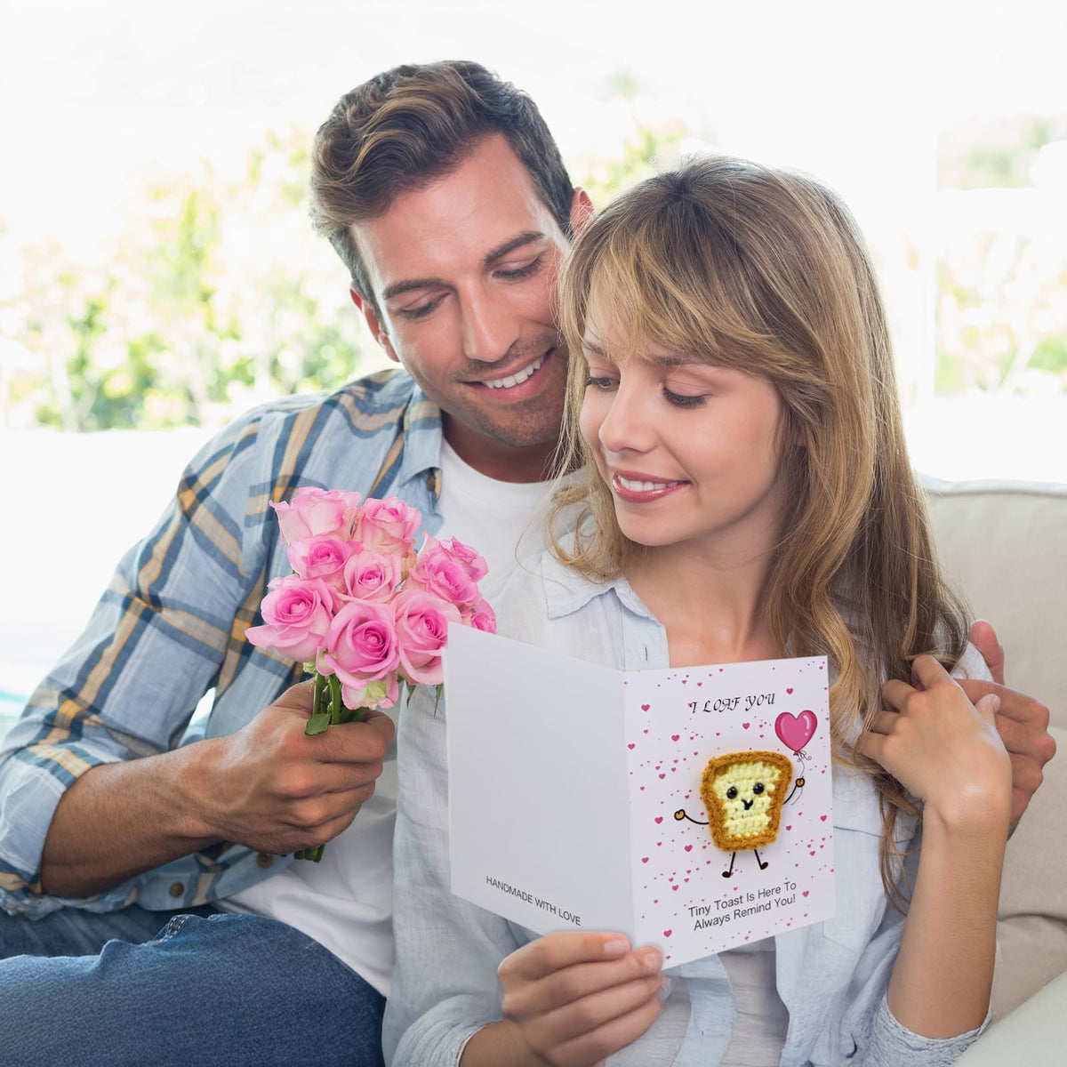 3D Crochet Toast Card for New Chapter - A Little Toast to Your Next Chapter