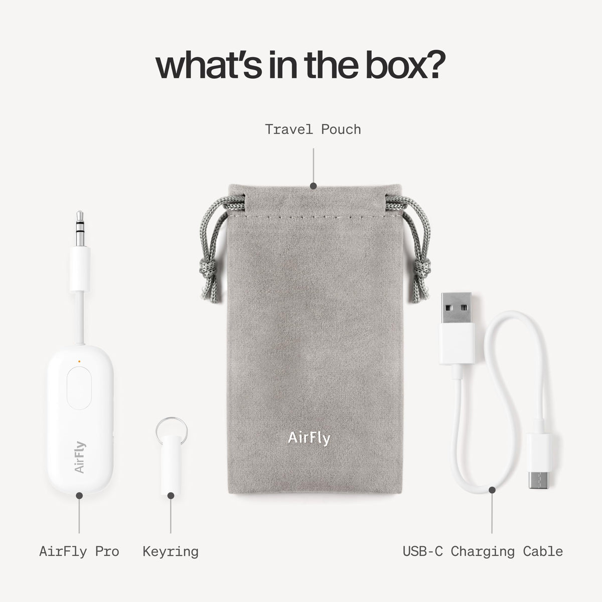 Twelve South AirFly SE, Bluetooth Wireless Audio Transmitter Adapter, White