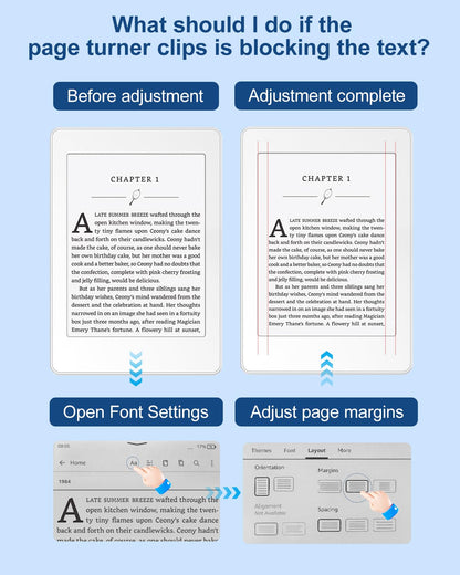 Remote Control Page Turner for Kindle Paperwhite Scribe Oasis Accessories