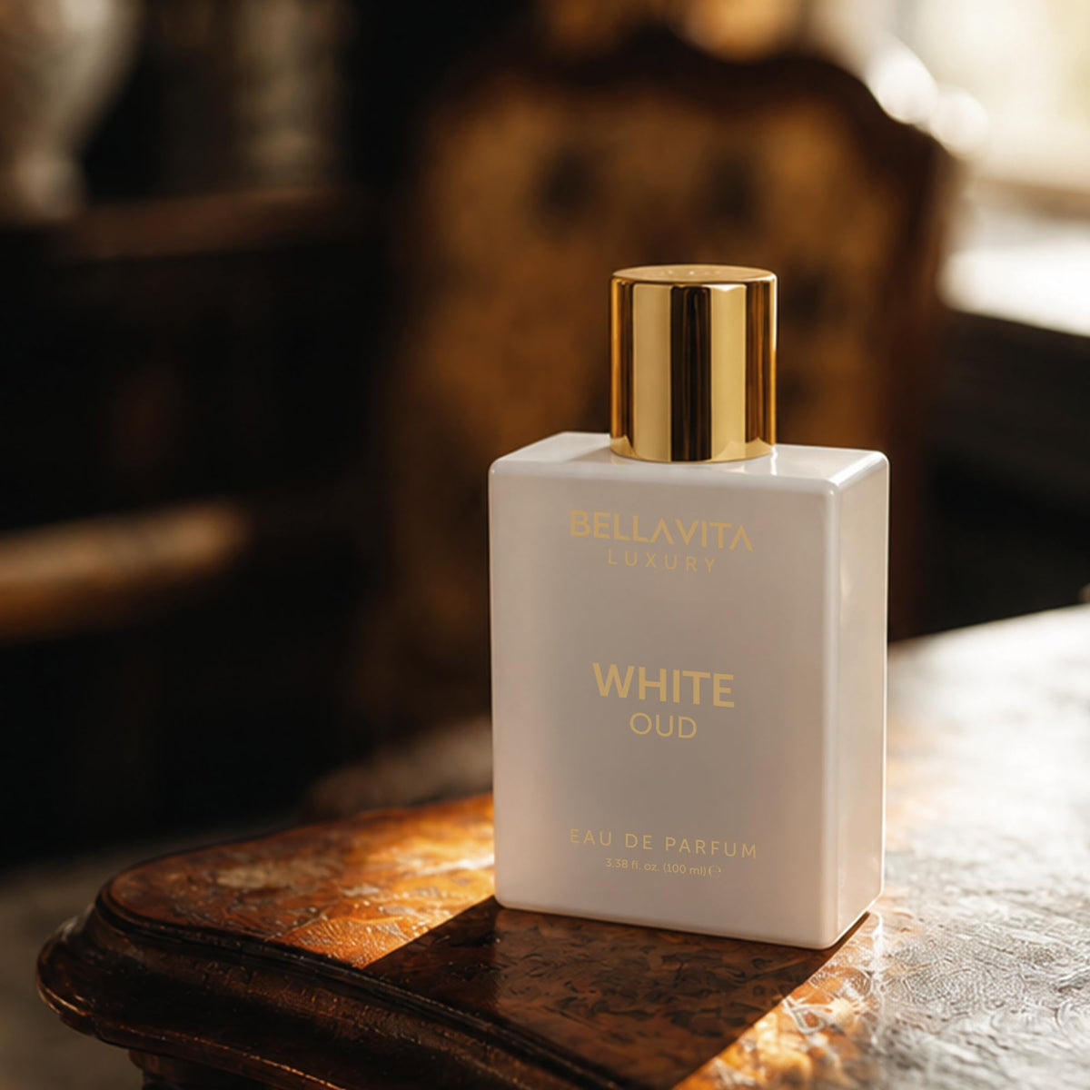 Bellavita Luxury Honey Oud Eau de Parfum Unisex, 3.4 fl oz (100 ml)