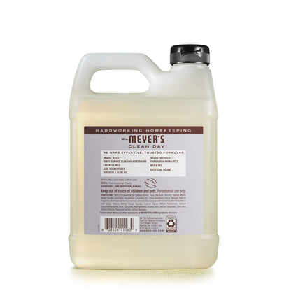MRS. MEYER'S CLEAN DAY Hand Soap Refill, Lemon Verbena Scent, 33 Fl Oz Bottle