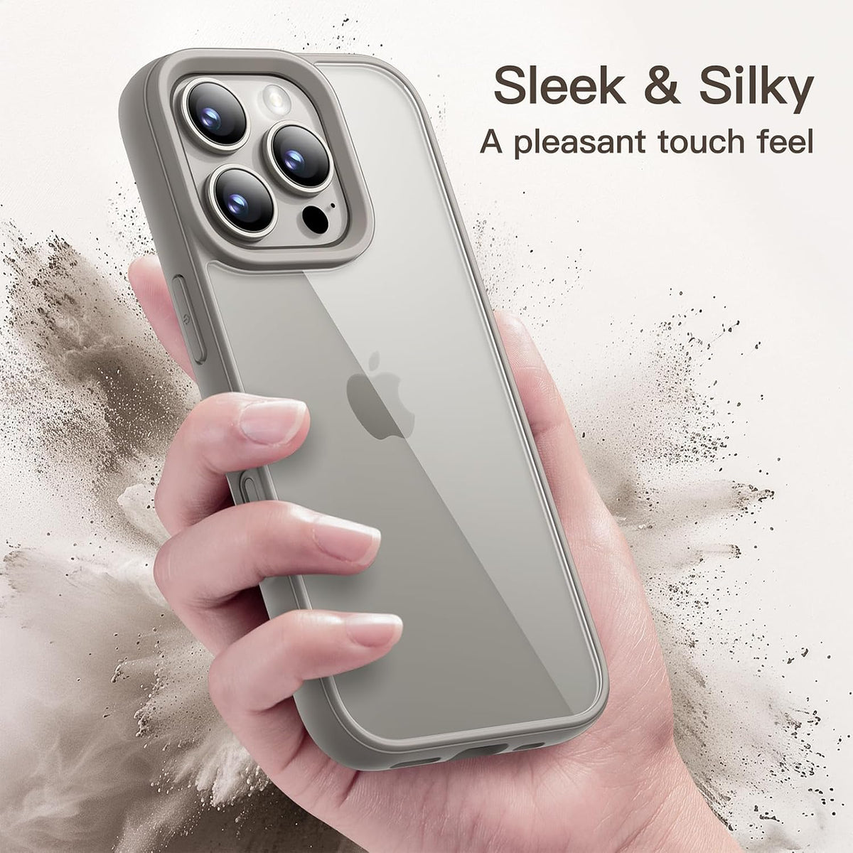 JETech Case for iPhone 16, Anti-Yellowing, Clear