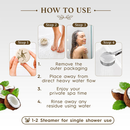 SWCANDY Sandalwood Shower Steamers 8 Pack, Home Spa Self Care