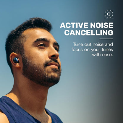 Raycon Fitness Bluetooth True Wireless 2X Earbuds Bundle (Black & Purple) - Built in Mic 56 Hours of Battery, IPX7 Waterproof, Active Noise Cancellation, Awareness Mode, and Bluetooth 5.3