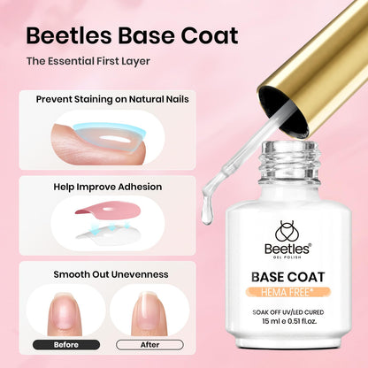 Beetles Nail Dehydrator and Primer Set 2Pcs 15 ml