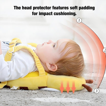PandaEar Baby Head Protection Backpack, Toddler Walking Head Protector