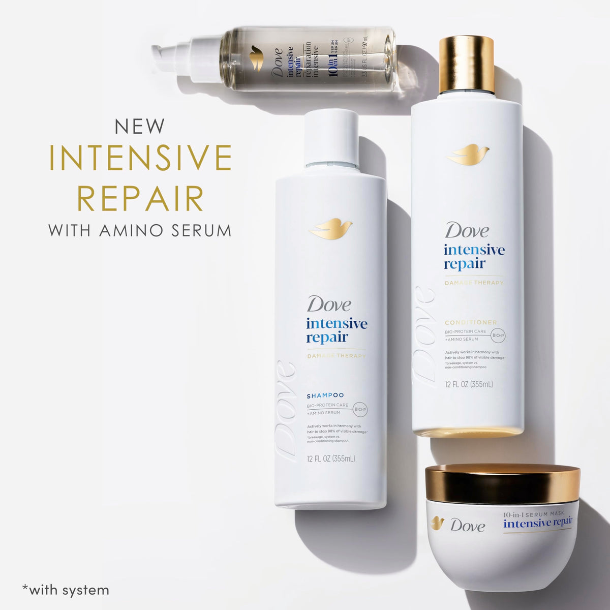 Dove Intensive Repair Conditioner for Damaged Hair & Breakage 28oz
