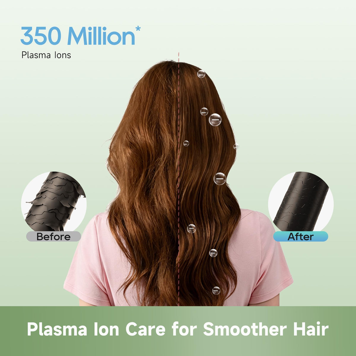 Dreame Pocket Cake Dual Voltage Hair Dryer with Diffuser, Travel Blow Dryer