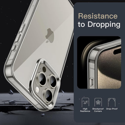 JETech Case for iPhone 15, Anti-Yellowing, Green