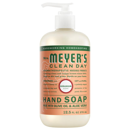 MRS. MEYER'S CLEAN DAY Liquid Hand Soap, Lemon Verbena, 12.5 fl oz, 3 Pack