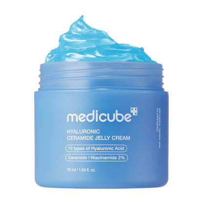 medicube Collagen Jelly Cream, Moisturizing Cream for Plump Skin, 1.69fl.oz