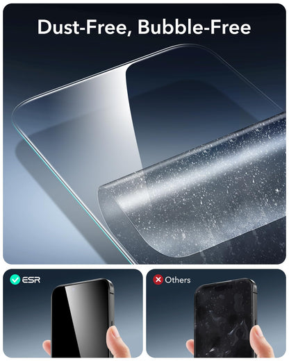 ESR 3 Pack for iPhone 17 Pro Max Screen Protector, Armorite