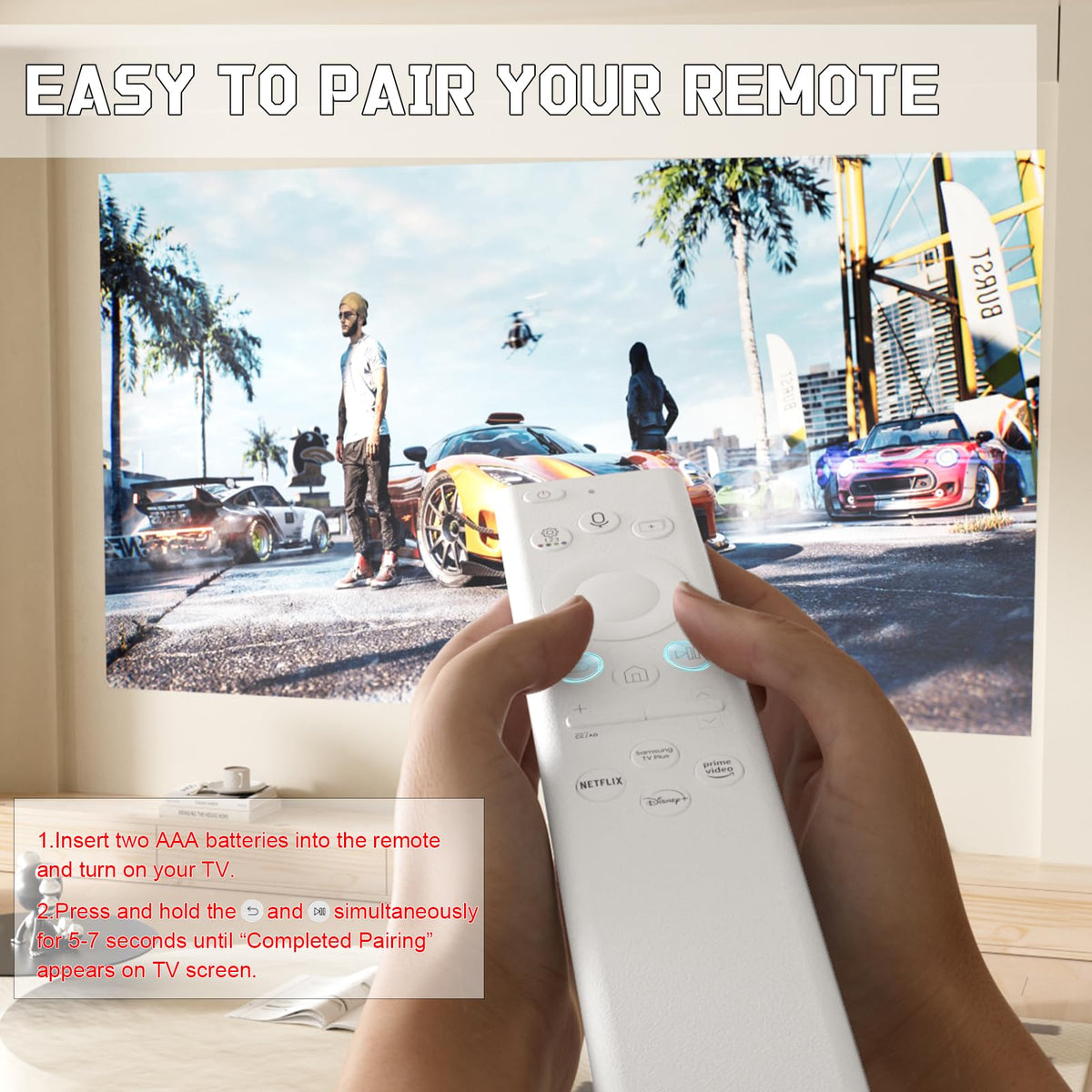 Universal Replacement for Samsung TV Remote Control