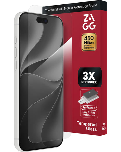 ZAGG Glass+ Screen Protector for iPhone 17