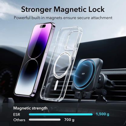 ESR Classic Hybrid for iPhone 15 Pro Max Case, Clear