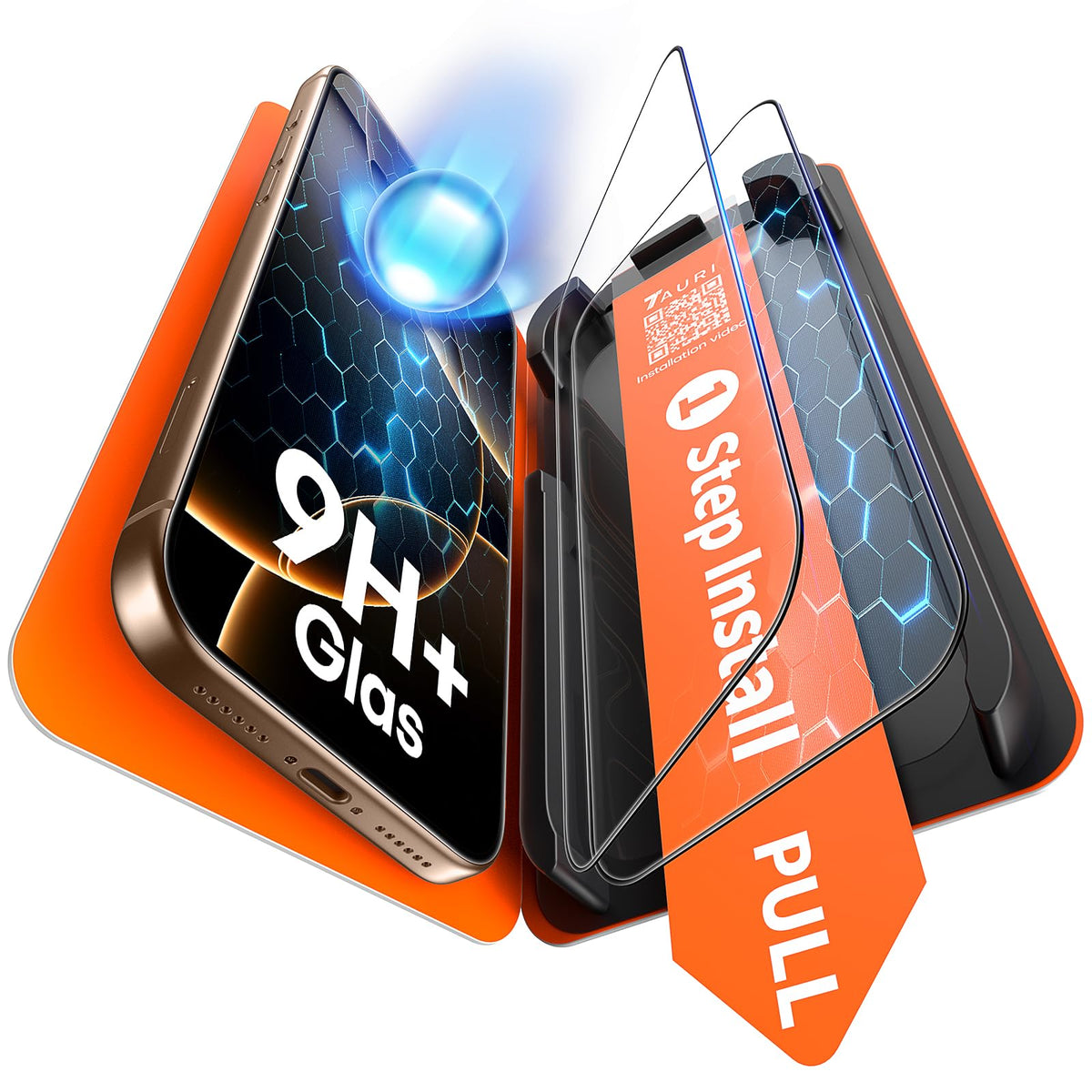 TAURI 2 Pack for Samsung Galaxy Z Fold 8 Ultra Privacy Screen Protector