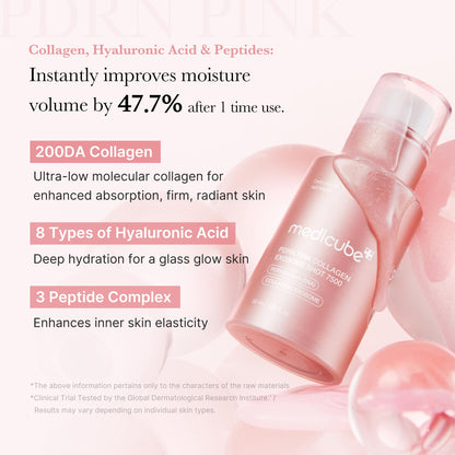 medicube Exosome Shot Zero 2,000 PPM Spicule Facial Serum For Pores & Sebum