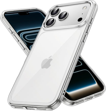 JETech Case for iPhone 17, Anti-Yellowing, Clear