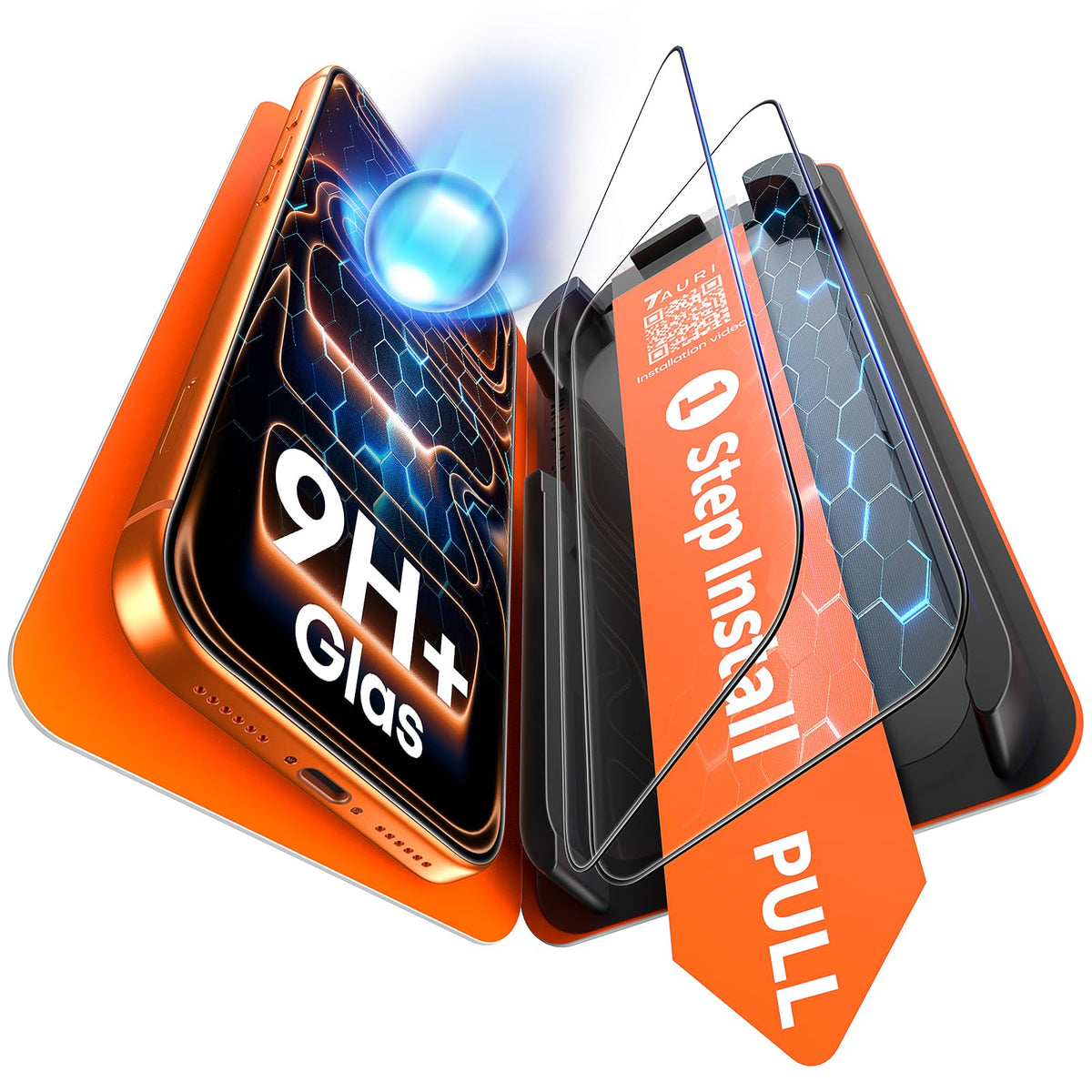 TAURI 2 Pack for Samsung Galaxy Z Fold 8 Ultra Privacy Screen Protector