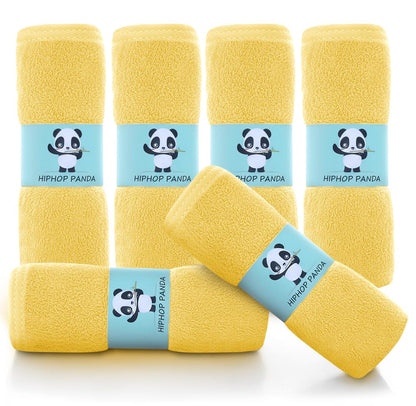 HIPHOP PANDA Soft Baby Washcloths, 2-Layer, 30 Pack Newborn Gift Set