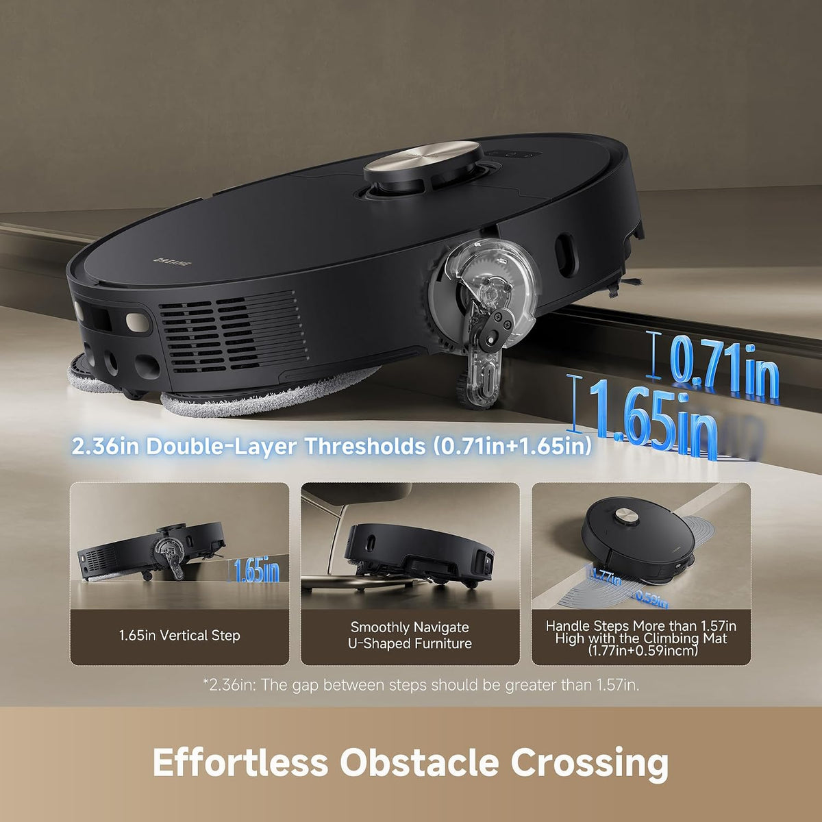 dreame L50 Ultra Robot Vacuum with Dual Laser & AI RGB Navigation