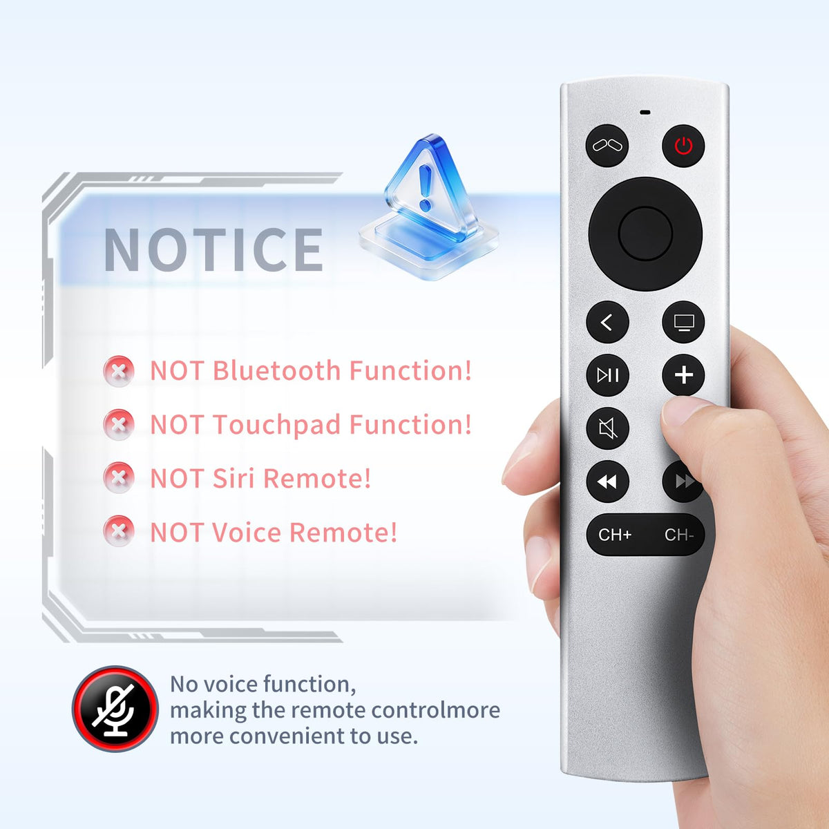 Universal Replacement for LG Smart TV Remote