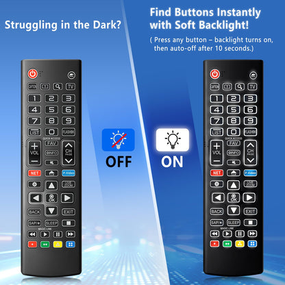 Replacement for Samsung TV Remote, for All 2018-2024 Samsung Remote Control for Smart TV with Voice Control. No Solarcell. 2-Year Warranty.