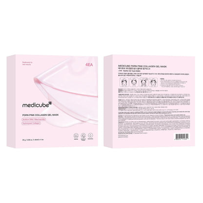 medicube Jelly Gel Mask with Salmon DNA PDRN Pink Collagen, Plump & Hydrate