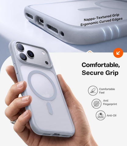 TORRAS Stronger Magnetic & Shockproof for iPhone 18 Pro Max Case Burgundy
