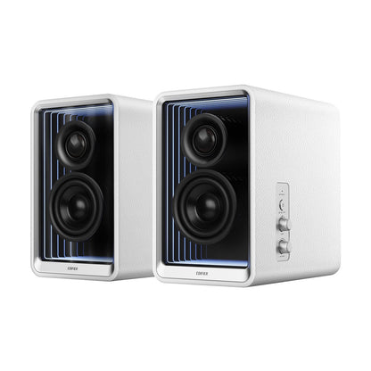 Edifier QR65 RGB Light Desktop Active Monitor, 70W RMS, Hi-Res Audio, Black