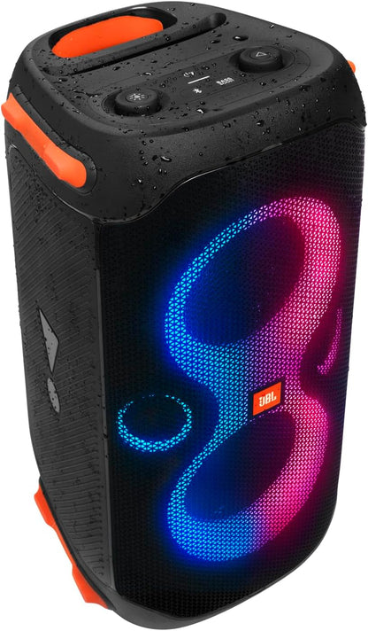JBL PartyBox 110 - Portable Party Speaker with Built-in Lights, Powerful Sound and deep bass, Black