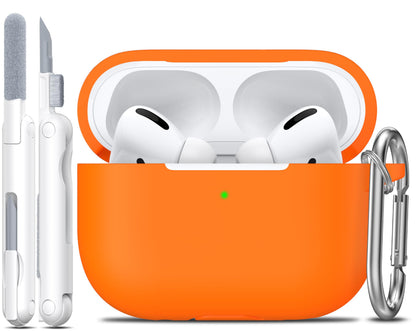 R-fun for AirPods 2nd/1st Case Silicone Cover, Banana Violet