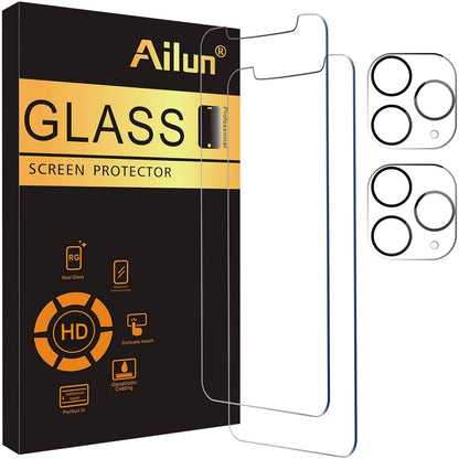 Ailun Screen Protector + Camera Lens Protector for iPhone 16 Pro Max