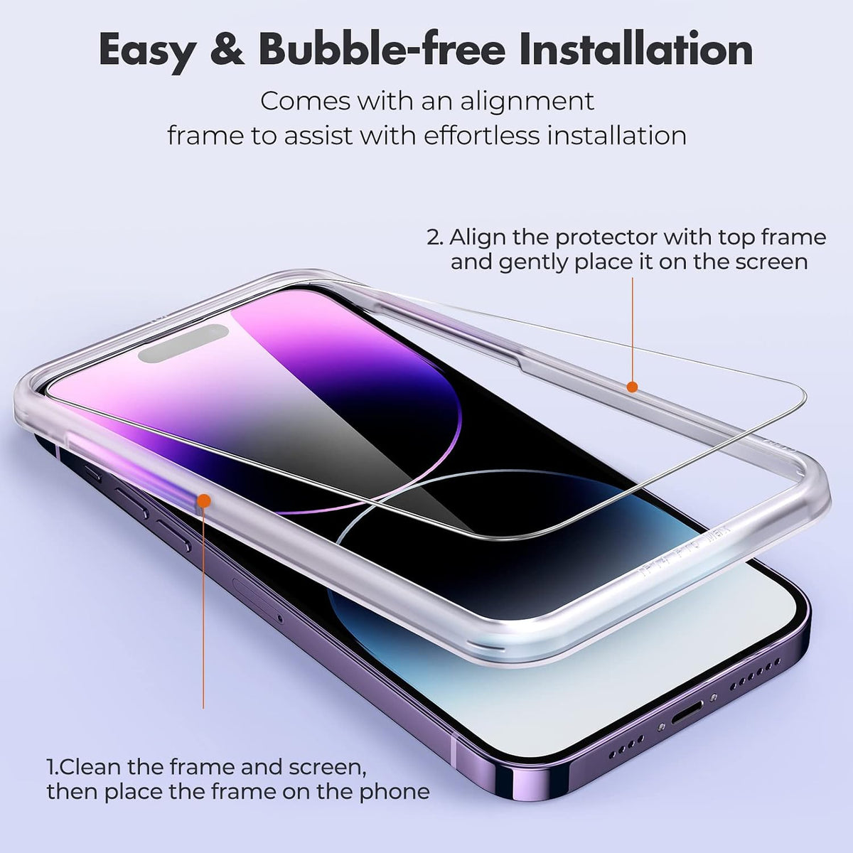 UNBREAKcable 3-Pack Screen Protector for iPhone SE 2022/SE 2020, iPhone 8/7