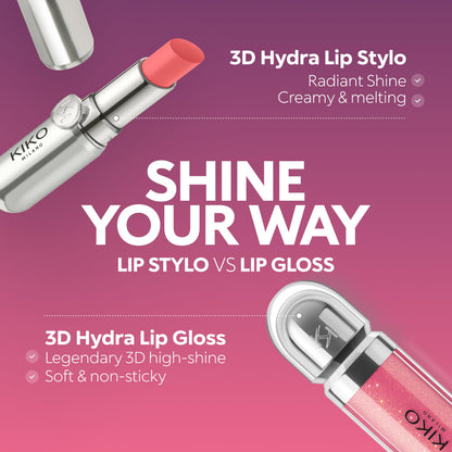 Kiko Milano 3D Hydra Lip Gloss, Hydrating Lipgloss