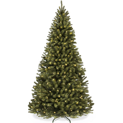 Best Choice Products 6ft Artificial Christmas Tree with LED Twinkling Lights, Pre-Lit Spruce Realistic Holiday Xmas Décor, 250 Lights, 798 Tips