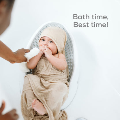 Angelcare Baby Bath Support, Pink, Birth to 6 Months, Made in Canada