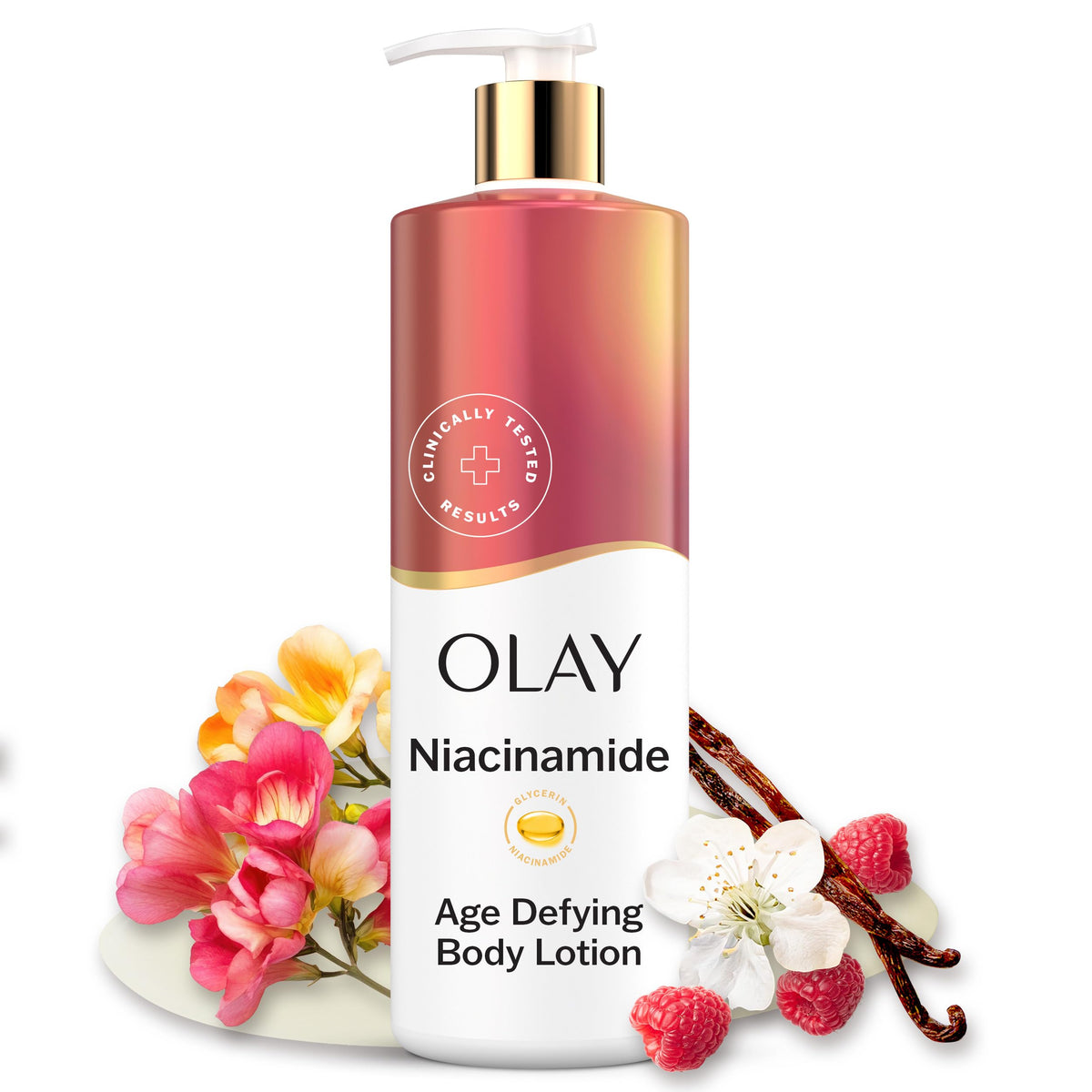Olay Super Serum Hand & Body Lotion, Luminous & Resilient Skin, 17 fl oz